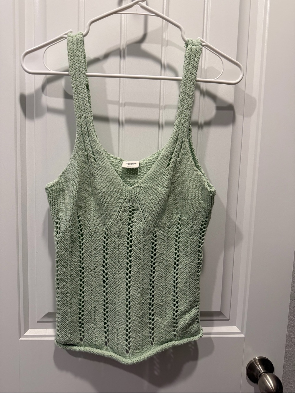 Abercrombie & Fitch Mint Green Knit Tank Top